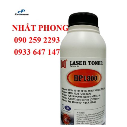 Mực đổ HP1300 - dùng cho cho Canon 2900 / 3300 - HP 1020 / 2055 / 2014 / 2015 / M402D / M426FDW