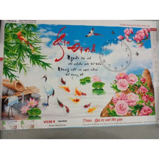 Tranh đính đá treo tường
