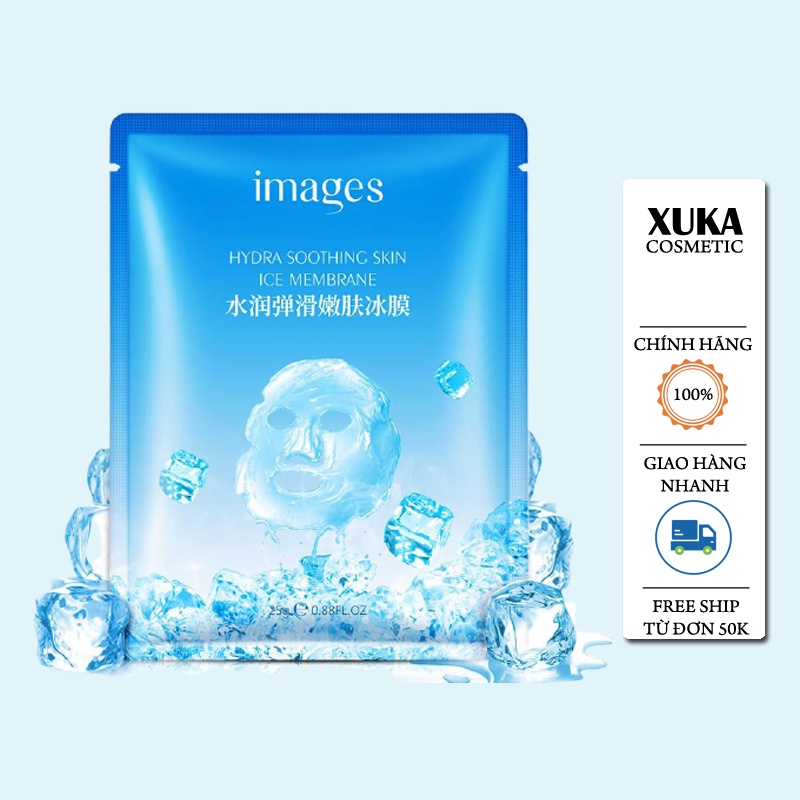 Mặt Nạ Giấy Dưỡng Trắng Da Cấp ẩm Thải Độc HA Images , Mặt Nạ Nội Địa Trung