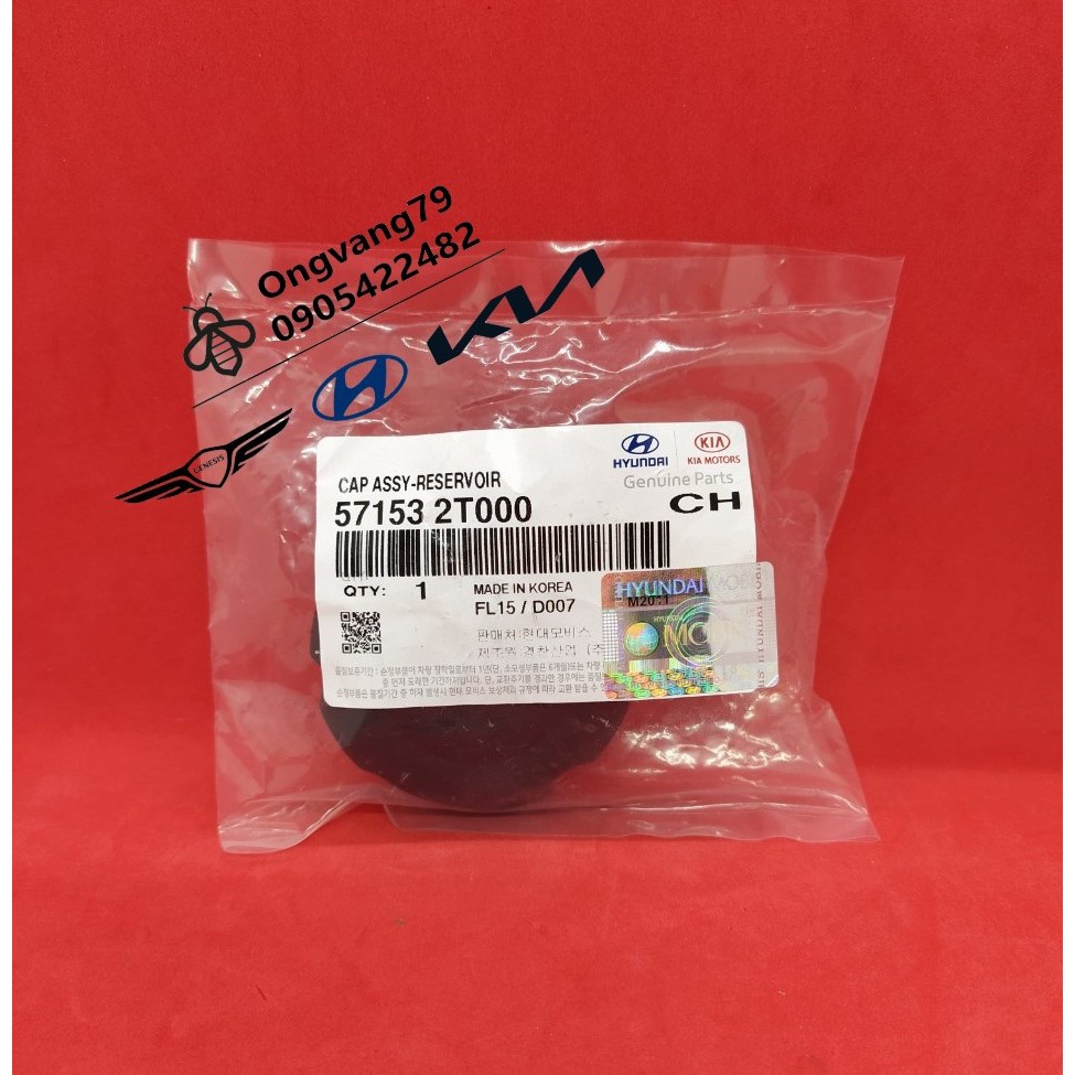 Nắp bình dầu trợ lực xe Hyundai Starex, Hyundai Solati - Ms: 571532T000