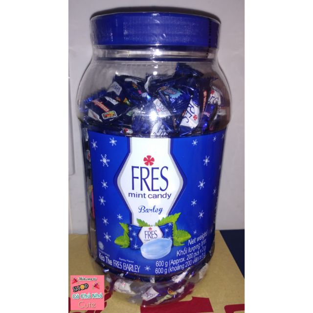 Kẹo Fres Mint Barley 600g