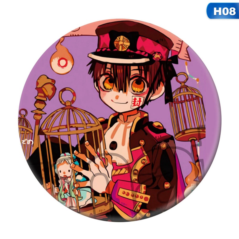 1 Huy Hiệu Hình Nhân Vật Hanako-Kun