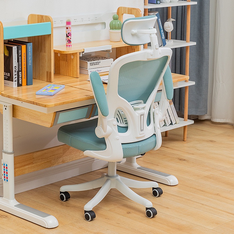 [Sẵn Hàng - Giao Hoả Tốc) Xiaomi Manson Regal Ghế Xoay Văn Phòng Tay Gập Công Thái Học Màu Đen/Trắng/Xám/Xanh/Hồng