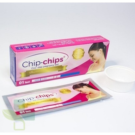 Que thử thai Chip Chips - Chính hãng dược phẩm Nhất Nhất