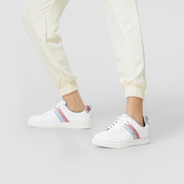 Giày Thể Thao Nữ Cao 3cm Thời Trang JUNO Classic Side By Side TT03030