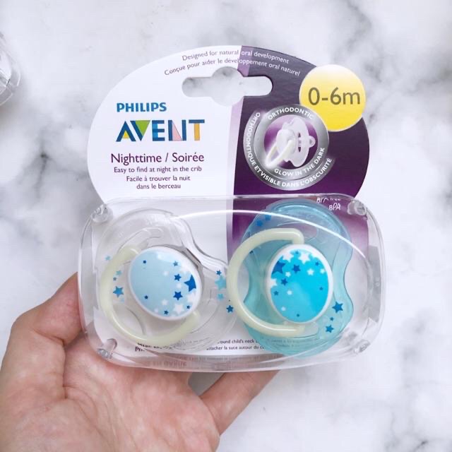 SET ĐÔI TI GIẢ CHỐNG VẨU AVENT 0-6m &amp; 6-18m