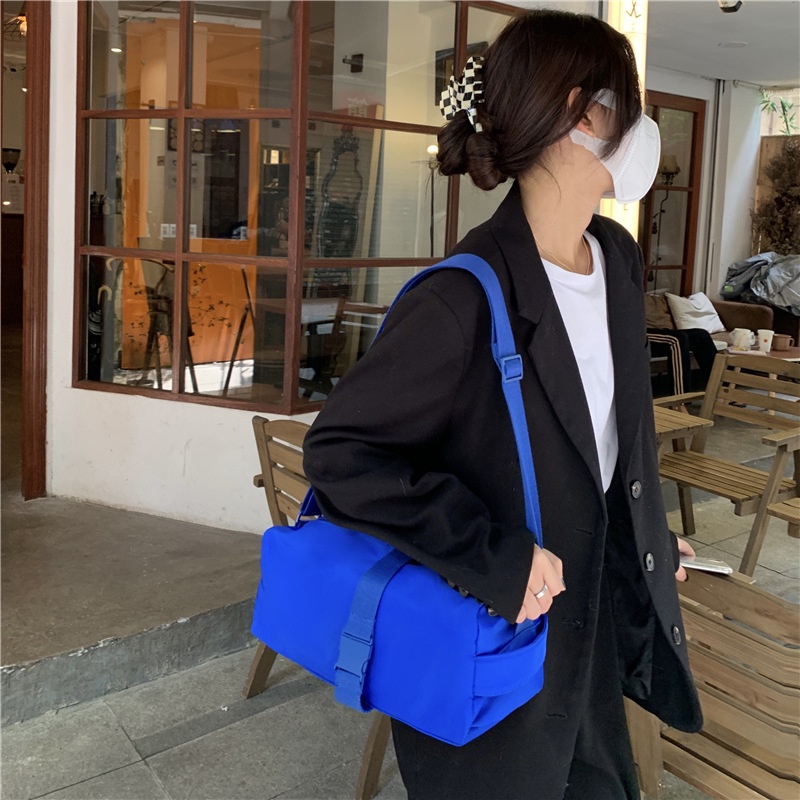 Túi xách thể thao vải bố sức chứa lớn mẫu mới 2021 cho nữ