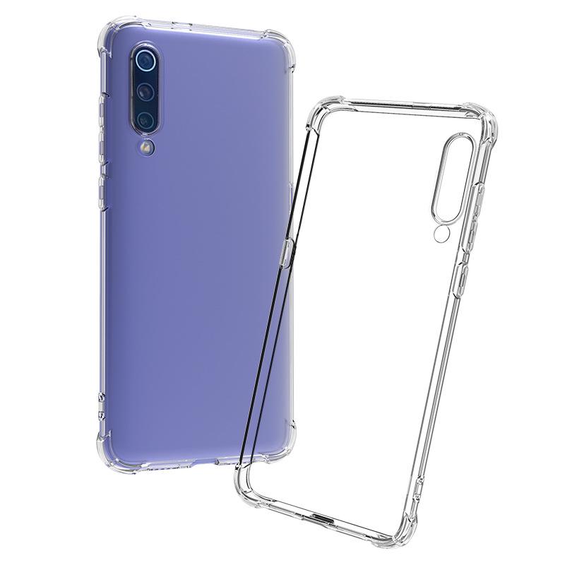 Casing Xiaomi Redmi Note 7 5 6 Pro Go 3 6A 5 Plus + S2 Mi A1 A2 8 Lite 9 SE Case Transparent Protective