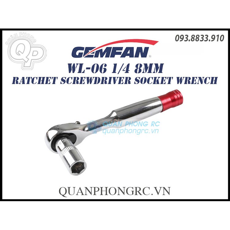 Cờ Lê GEMFAN WL-06 1/4 8mm