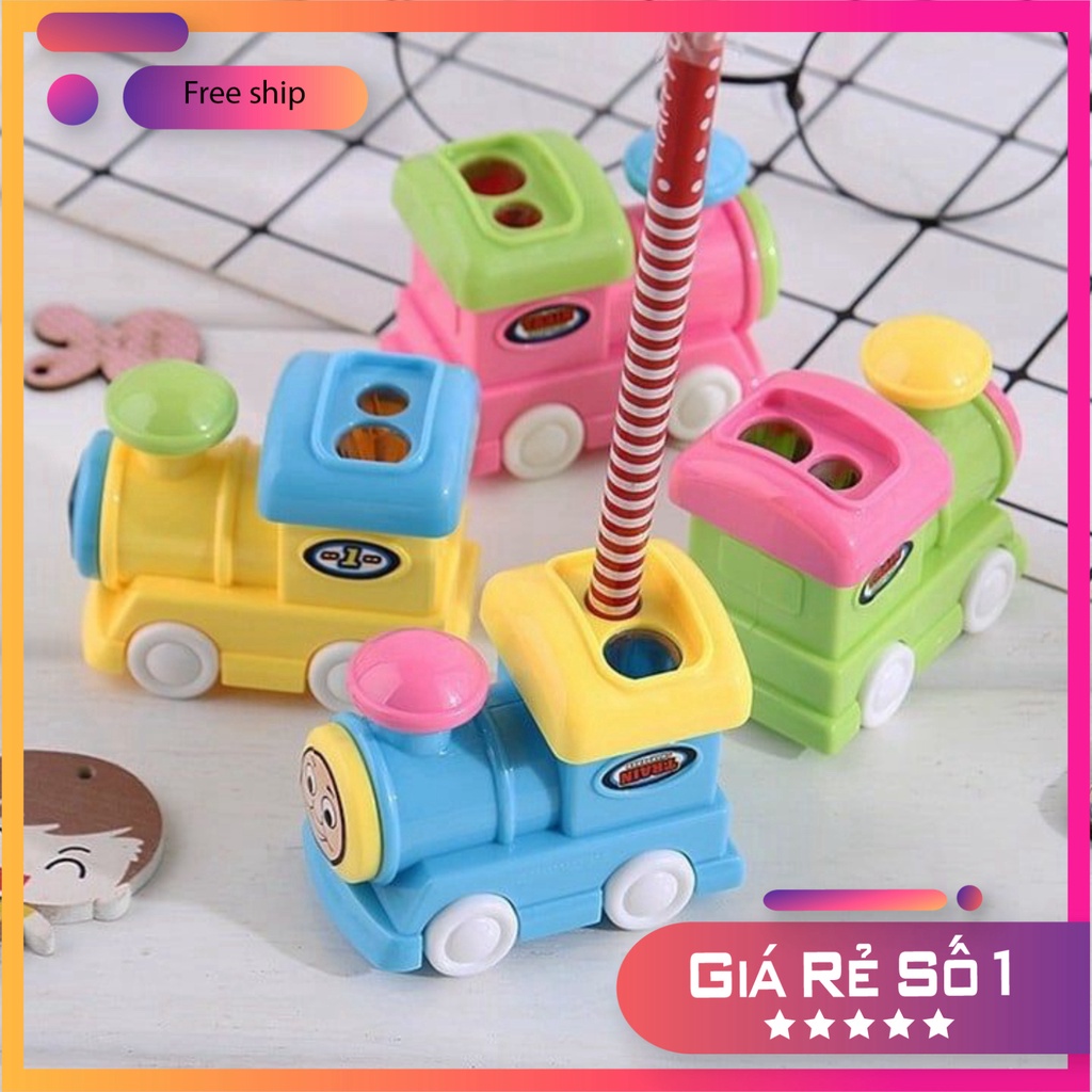 Gọt Bút Chì Chuốt Viết Chì Hình Ô Tô Tàu Hỏa Siêu Cute Dễ Thương Cho Học Sinh phukienvppbinhduong
