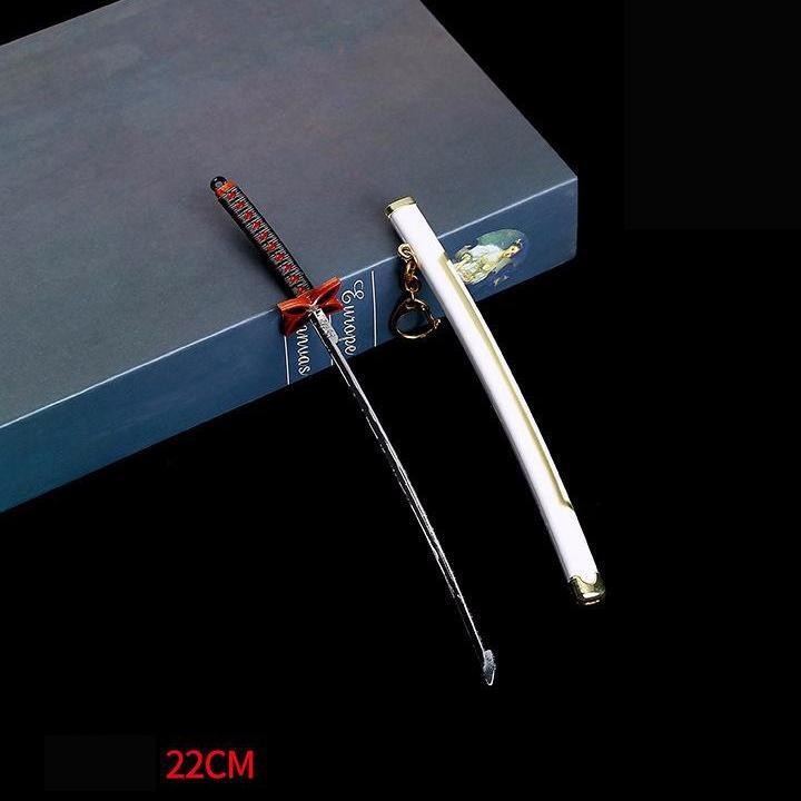( Mẫu 22cm ) Mô hình móc khóa kiếm Kimetsu no yaiba Đao Kiếm Thần Vực trưng bày