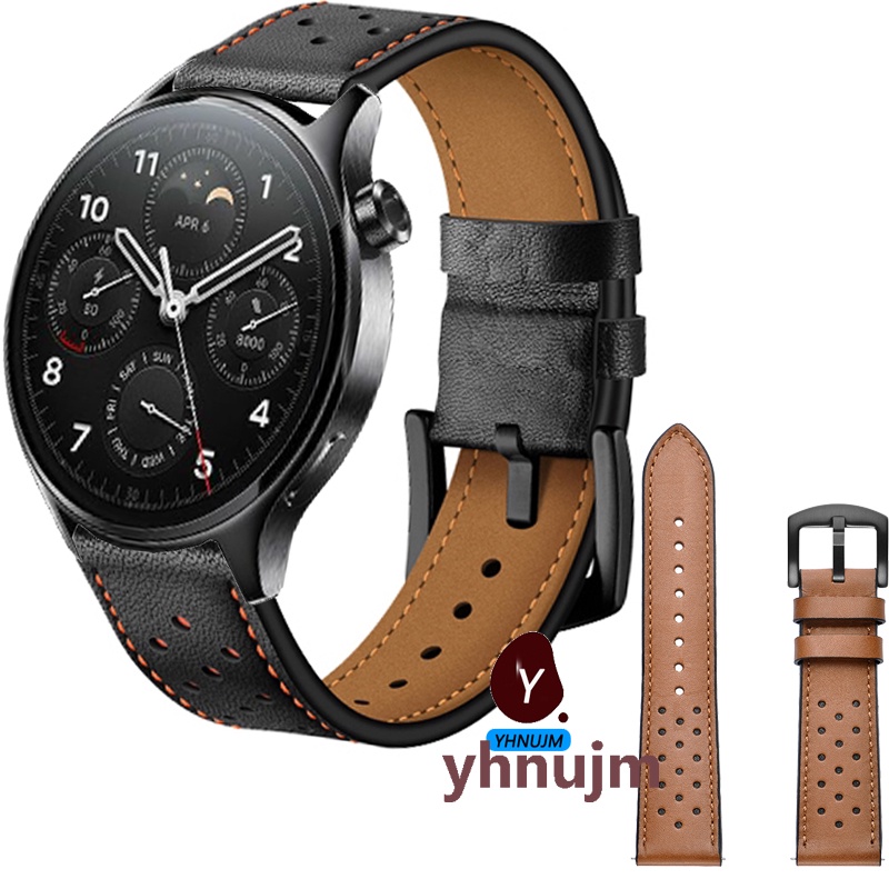 Dây Đeo Thay Thế Chất Liệu Da Cho Xiaomi watch S1 Pro S1 Active