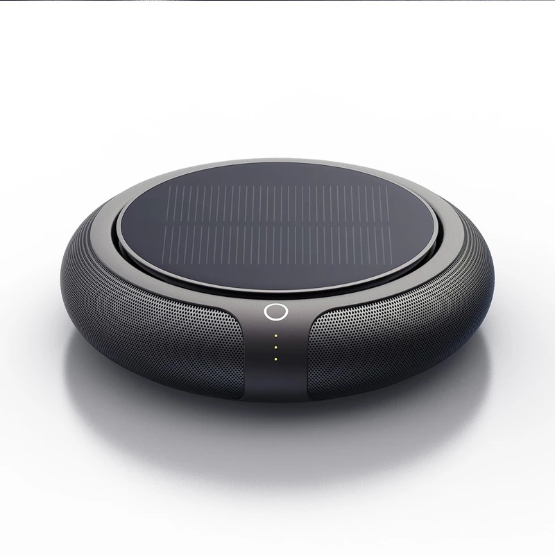 Máy Lọc Không Khí, lọc không khí oto, khử mùi ô tô, Ion Âm Sạc USB Sử Dụng Năng Lượng Mặt Trời