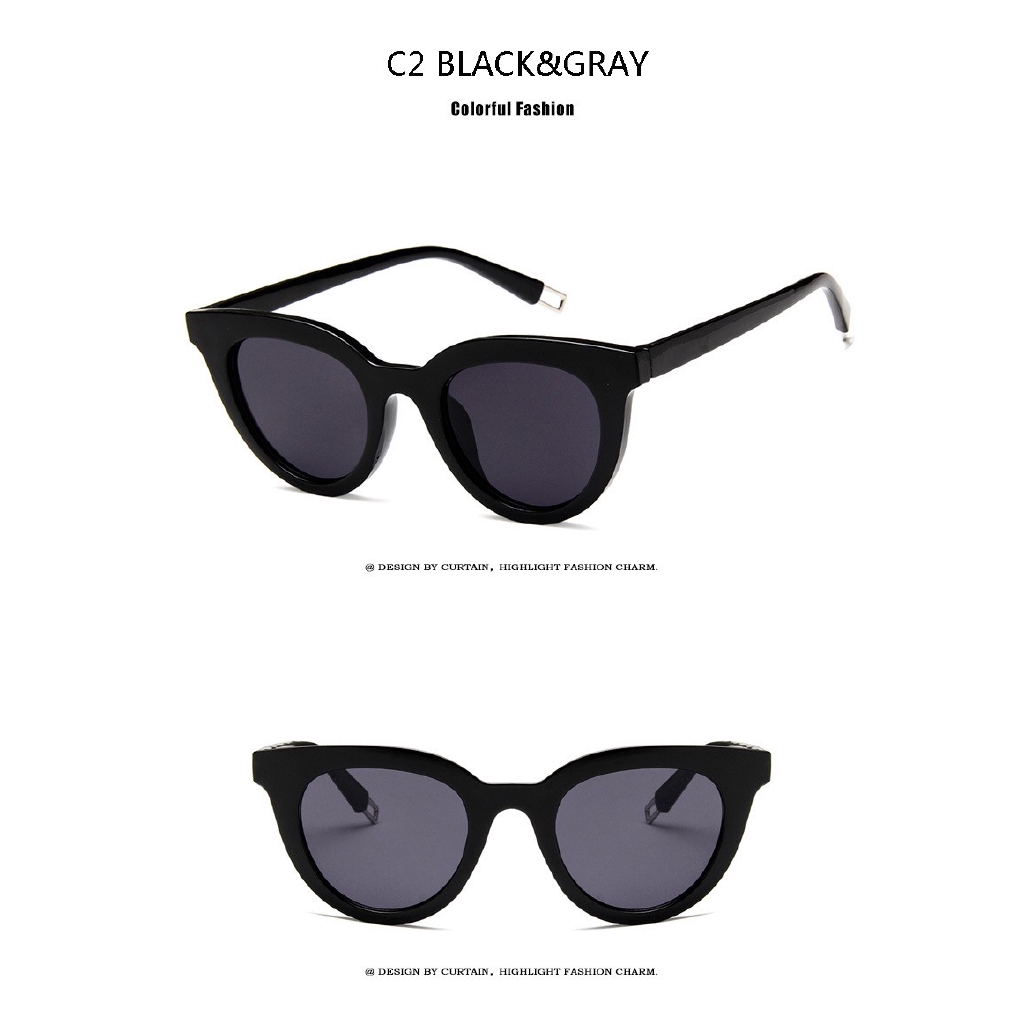 Mắt kính SAMJUNE mắt mèo thơi trang nhiều màu sành điệu cho nữ