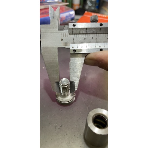 Ốc Bắt Kiếng Inox / Ốc Kính Inox / Ốc bắt Mika ( Phi 12-19-25 )