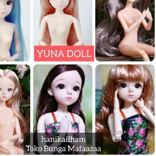 X Búp Bê Barbie Yuna Mắt 3d Dễ Thương 58