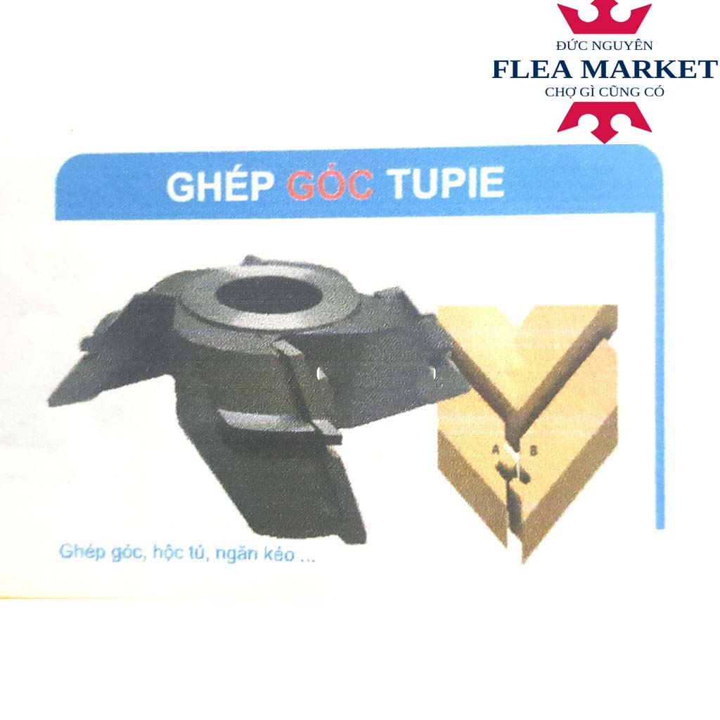 MŨI SOI TUPY ĐÁNH GHÉP GÓC HỘC KÉO VÁT  CAO CẤP