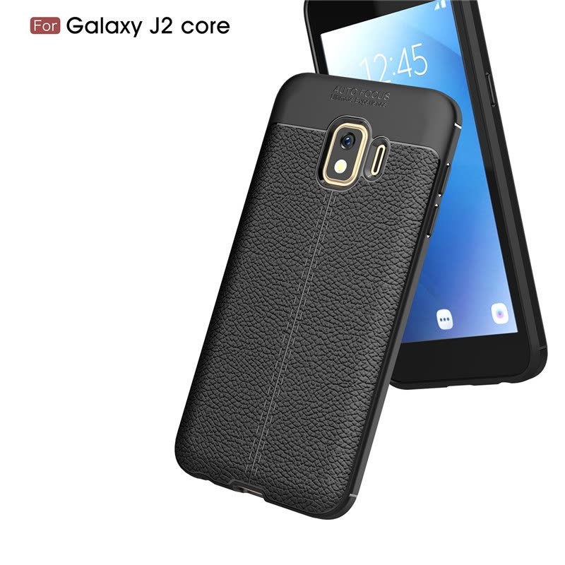 Ốp lưng Samsung Galaxy J2 Core AutoFocus vân da chống sốc