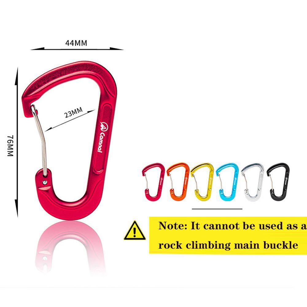 Móc Khóa Carabiner Đa Năng Tiện Dụng Cho Hoạt Động Ngoài Trời