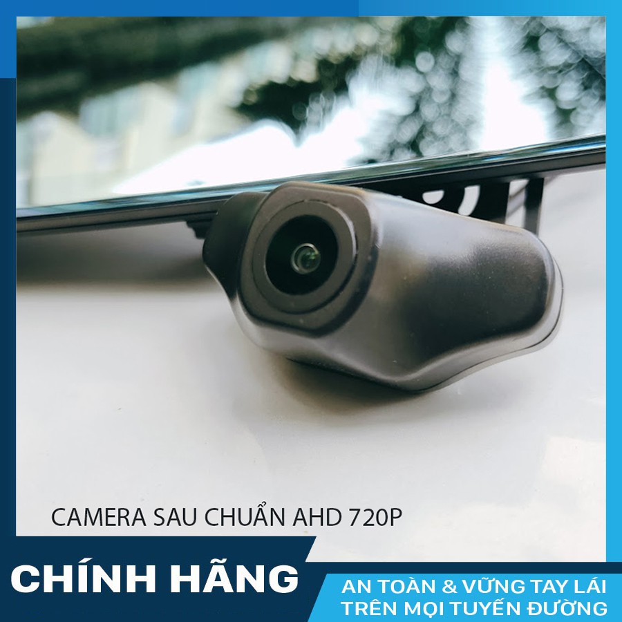 Camera hành trình ô tô Carcam G8 Plus Wifi, GPS, màn hình cảm ứng, kiêm camera lùi + thẻ nhớ 32GB Class 10