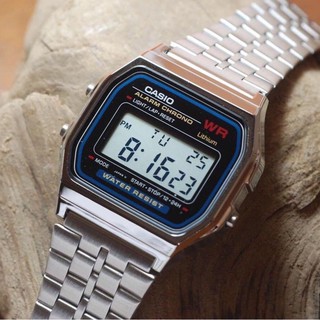 Đồng hồ nam nữ A159 full box Máy Nhật chống nước kính chống xước cá tính