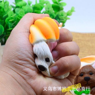 ĐỒ CHƠI SQUISHY BÁNH HUMBUGER CHÓ CÚN