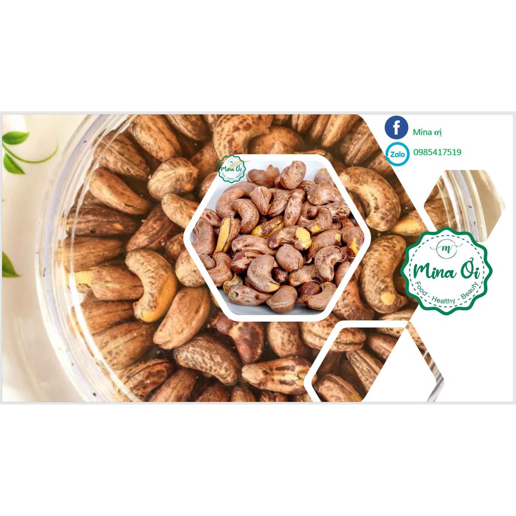 Hạt điều rang muối MINA ƠI.