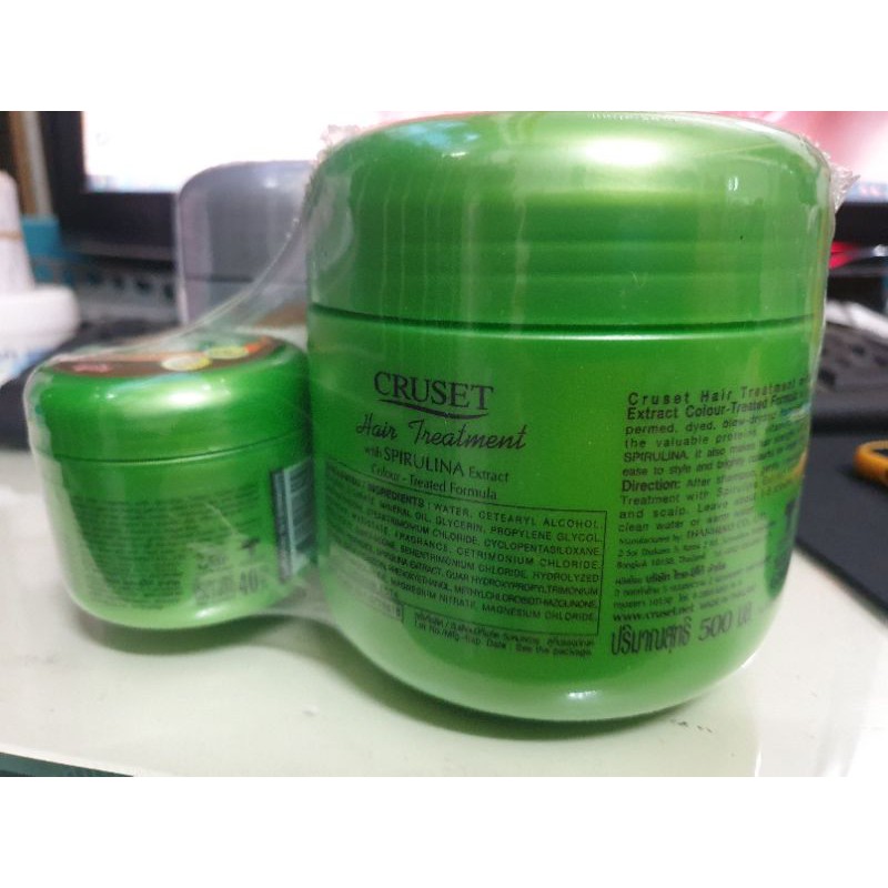 Kem ủ tóc Cruset Hair Thái lan hủ 500g tặng hủ nhỏ 40g | BigBuy360 - bigbuy360.vn