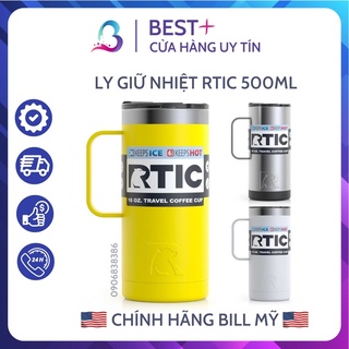Ly Cốc Giữ Nhiệt Rtic 16oz Bằng Thép Không Gỉ - Rtic 16oz Travel Coffee Cup