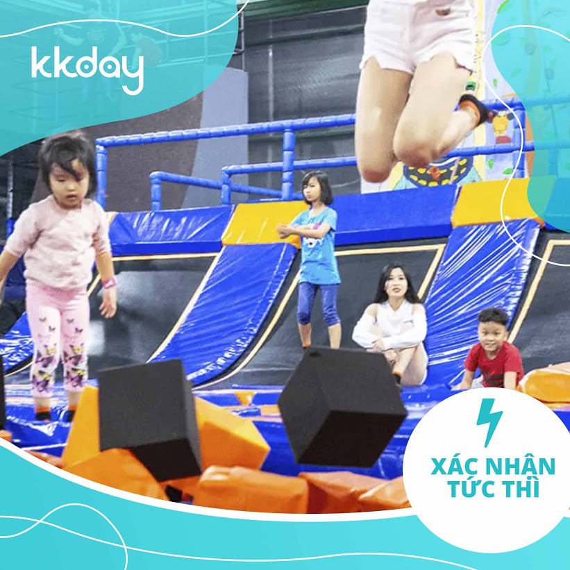 Hà Nội [E-voucher] Vé Jump Arena - Công Viên Giải Trí Bạt Nhún