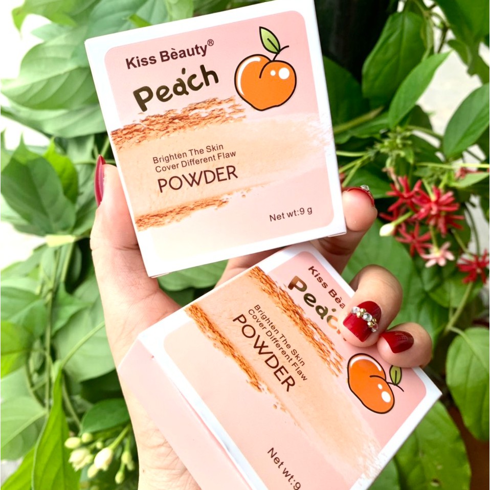 Phấn Phủ Đào KISS BEAUTY/ Phấn nén KISS BEAUTY