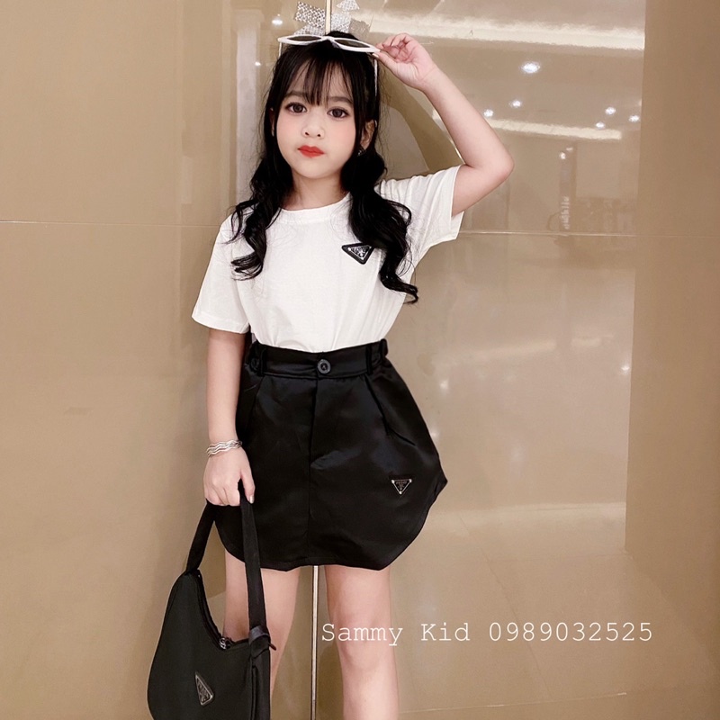 Set Phông PRD Quần váy Tacta cho bé gái size đại 16-41kg Basic xịn sò