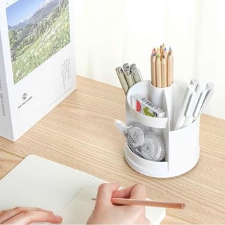 Ống cắm bút xoay đa năng
