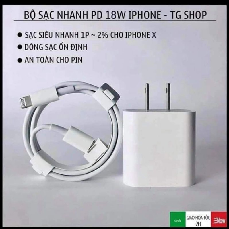 Bộ sạc nhanh IPtablet táo 20w bảo hành 6 tháng( hàng )