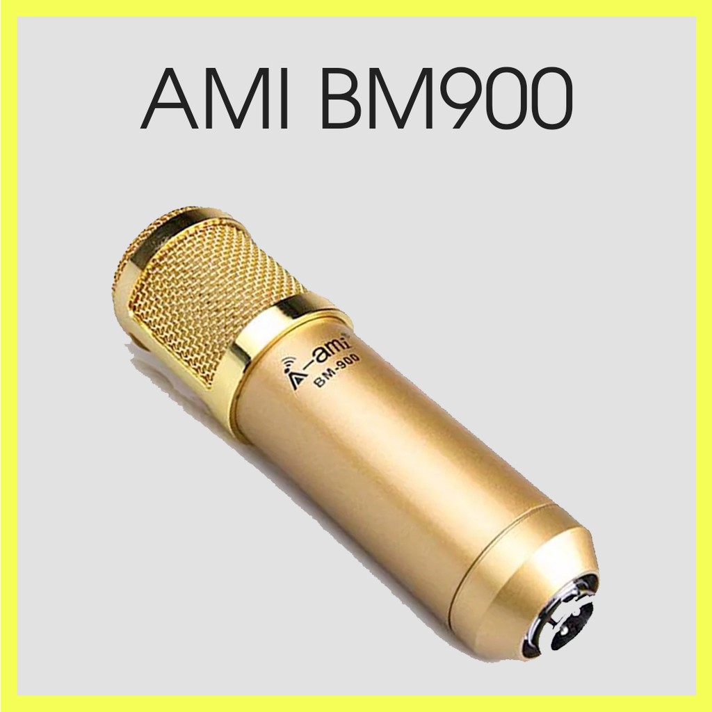 【Chính hãng】 Micro thu âm livestream hát karaoke  BM900 AMI  bảo hành 12 tháng 1 đổi 1