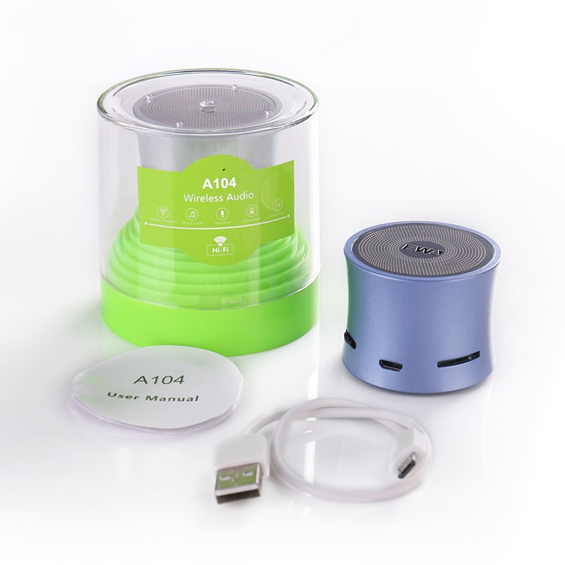 Loa Bluetooth Mini Chính Hãng EWA Công Suất 5W Siêu Nhỏ Bỏ Túi Dễ Dàng Dùng Được Thẻ Nhớ