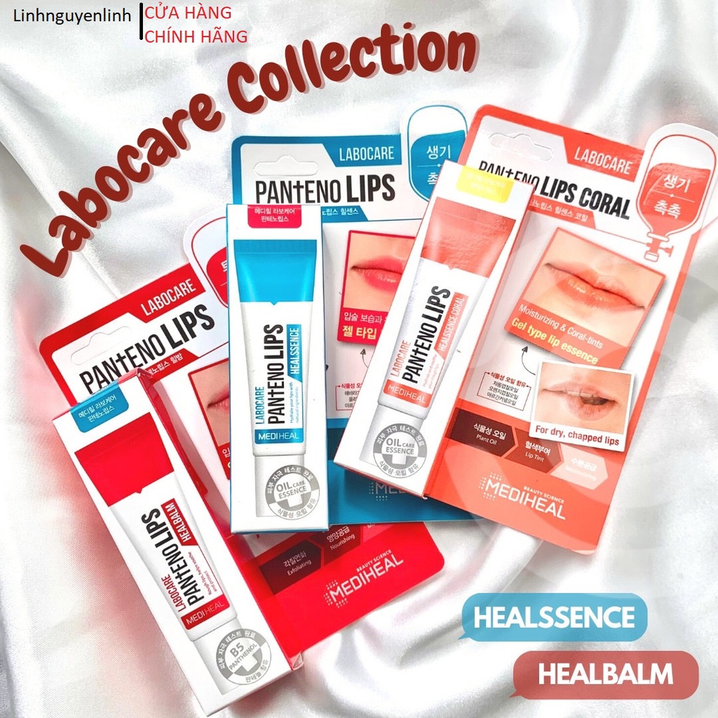 SON HỖ TRỢ GIẢM THÂM MÔI LABOCARE PAN+ENO LIPS và tẩy tế bào chết