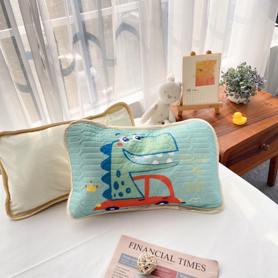 Vỏ Gối Cao Su Non Cho Bé, Mềm Mịn Có Sẵn, Kích Thước 30x50cm có bán ruột gối