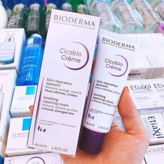 Kem Dưỡng Bioderma Cicabio Creme Hỗ Trợ Phục Hồi Và Làm Dịu Da, Hàng Pháp 40ml