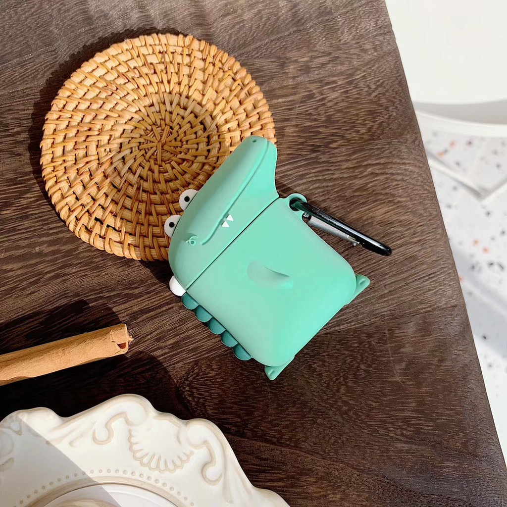 AirPods pro Case Cute 3d Dinosaur Crocodile Silicone AirPods 1 Casing AirPods 2 Case AirPods 3 Apple AirPod Soft Cover