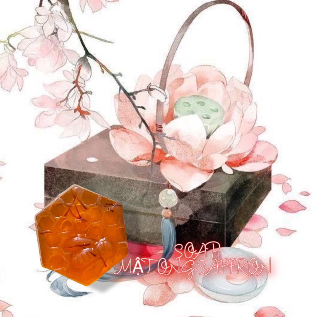 [SOAP MẬT ONG - NHỤY HOA NGHỆ TÂY] Xà Phòng Thực Vật Thủ Công thương hiệu Hoa Anh Đào | BigBuy360 - bigbuy360.vn