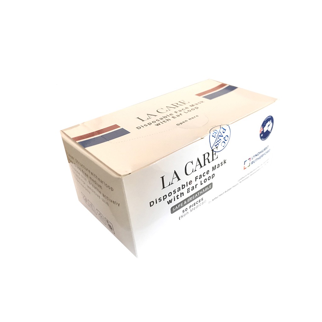 Khẩu trang dùng 1 lần La Care- Úc