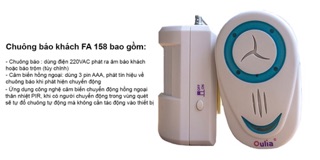 Combo 10 bộ chuông báo khách