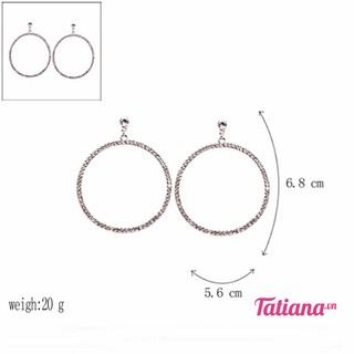 Bông tai statement sibling - Tatiana - b1055