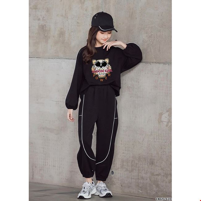 Bộ thun thể thao tay dài Bloom Girl cực chất cho bé gái