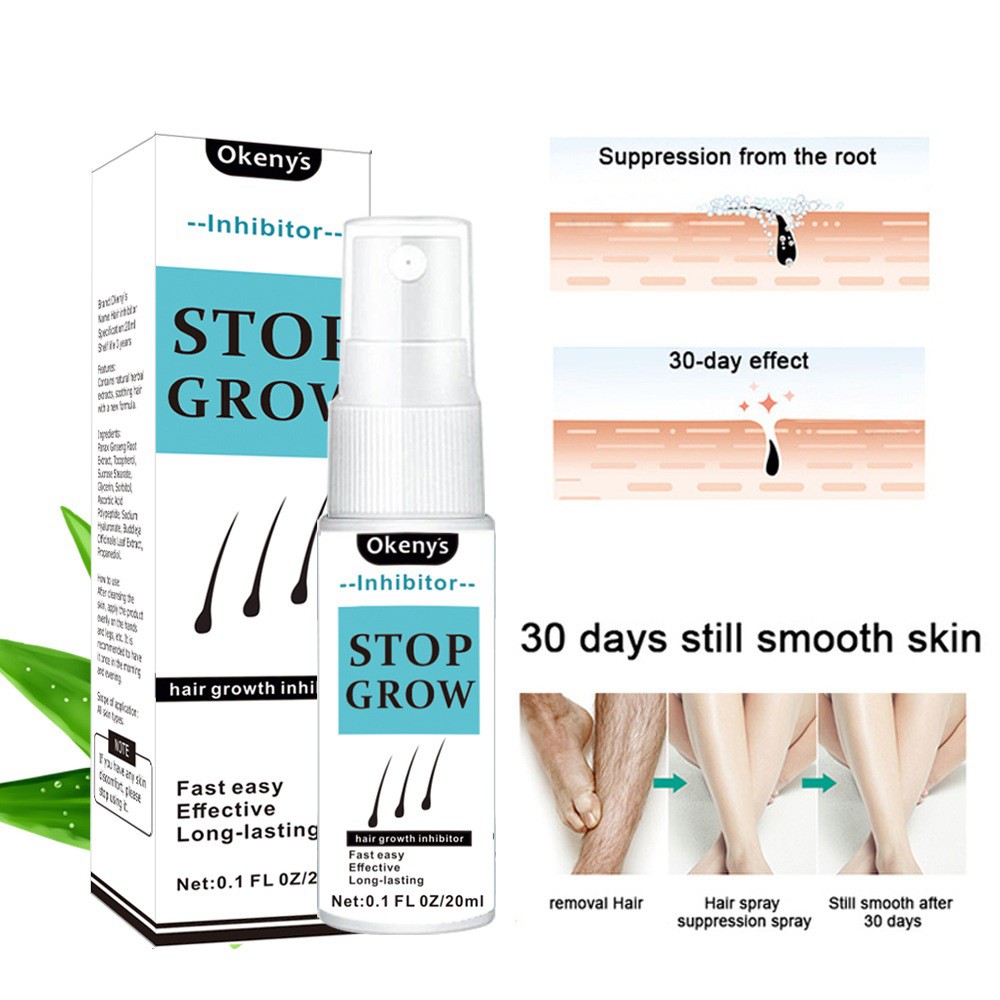 Chai Xịt Tẩy Lông Vĩnh Viễn Không Gây Kích Ứng Nuôi Dưỡng Da 20ml