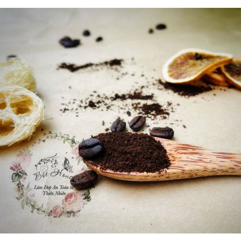 BỘT CAFE NGUYÊN CHẤT/ ĐẮP MẶT/TẨY TẾ BÀO CHẾT NHÀ BỘT