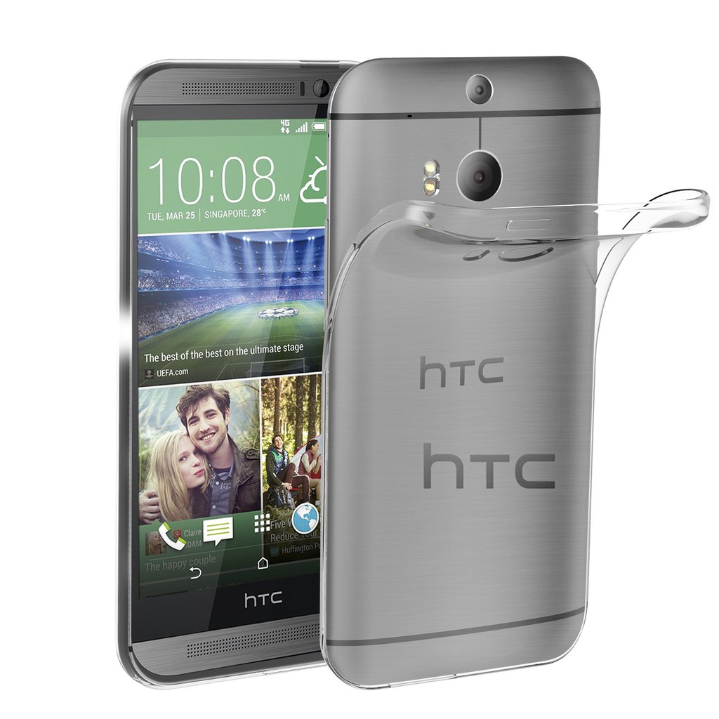 Ốp lưng HTC One M8 dẻo trong siêu mỏng 0.5 mm