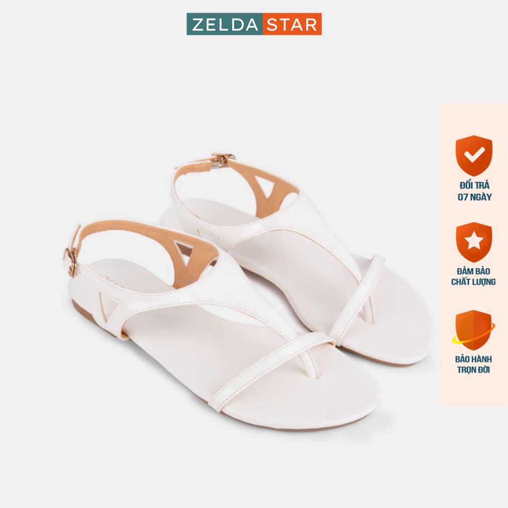 Sandal nữ Zelda Star đế bệt 1cm - SK019920