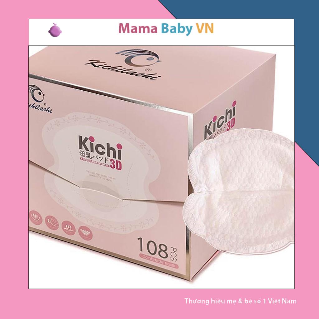 [Chính Hãng] Thấm sữa Kichi hộp 108 miếng